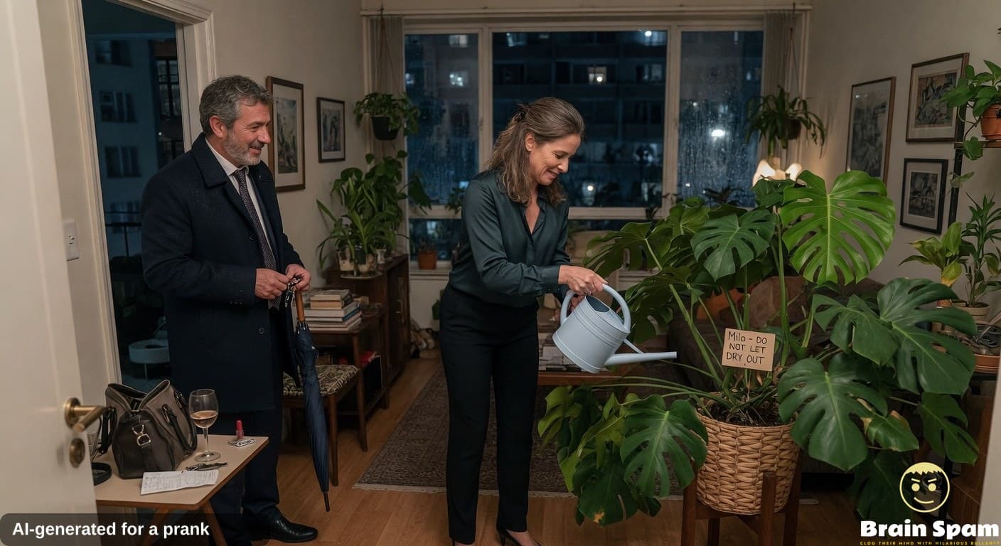 BREAKING EXCLUSIVE: INGRID SALTZMAN STUNS DATE BY FLEEING TO RESCUE HOUSEPLANT IN SHOCKING ROMANTIC ESCAPE